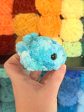 Pocket Stingray Crochet Plushie - Seaside Tones