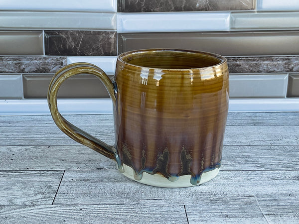15 oz Tea Dust Flux Ceramic Mug