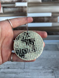 Circle Ceramic Ornament