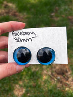 30 mm Resin Sinker Eye - Blueberry