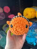 Clownfish Crochet Plushie - Small