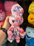 Baby Squid Crochet Plushie - Flower Child