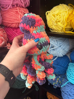 Baby Squid Crochet Plushie - Hummingbird