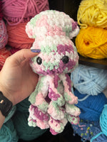 Baby Squid Crochet Plushie - Anemone