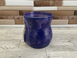 19 oz Purple Crystal Sitting Cat Ceramic Mug