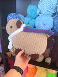 CaPRIDEbara Crochet Plushie