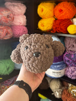 Blissful Bear Crochet Plushie
