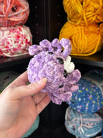 Mini Spider Crochet Plushie - Purple Sky