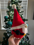 Santa Clause Crochet Gnome