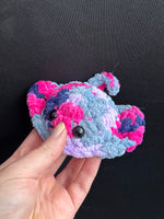 Pocket Stingray Crochet Plushie - Tourmaline