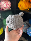 Cat Crochet Plushie - Grey