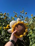 Turtle Crochet Plushie - Sunflower