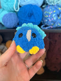 Peacock Critterling Crochet Plushie