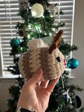 Reindeer Bee Crochet Plushie