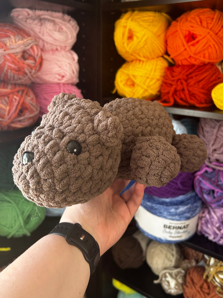 Blissful Bear Crochet Plushie