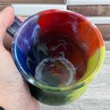 14 oz Rainbow Ceramic Mug