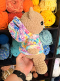 Hoodie Bear Crochet Plushie - In Harmony Hoodie