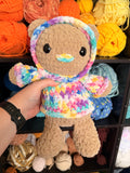 Hoodie Bear Crochet Plushie - In Harmony Hoodie