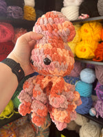 Baby Squid Crochet Plushie - Subtle Lesbian Flag