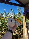 Turtle Crochet Plushie - Sunflower