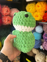 Friendly Frog Crochet Plushie