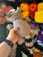 Resilient Raccoon Crochet Plushie