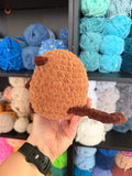 Pudgey Beaver Crochet Plushie