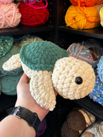 Turtle Crochet Plushie - Green