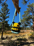 Bee on a Swing Crochet Plushie