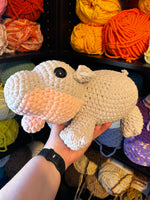 Moo Deng - Hippo Crochet Plushie