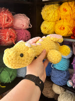Dragon Crochet Plushie - Pink Lemonade