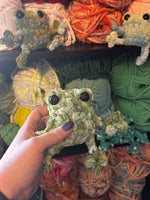 Mini Leggy Frog Crochet Plushie - MYSTERY