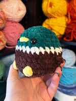 Mallard Duck Crochet Plushie - Small