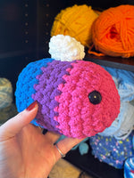 LGBTQ Bee Crochet Plushie