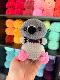 Pigeon Weighted Crochet Plushie