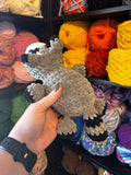 Resilient Raccoon Crochet Plushie