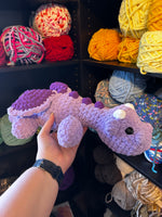 Dragon Crochet Plushie - Purple