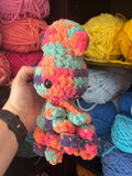 Baby Squid Crochet Plushie - Hummingbird