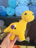 Non Binosaur - Mini Brontosaurus Crochet Plushie