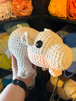 Moo Deng - Hippo Crochet Plushie