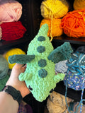 Mini Dragon Crochet Plushie - Green