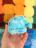 Pocket Stingray Crochet Plushie - Seaside Tones