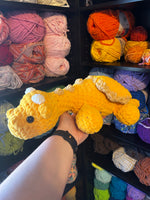 Dragon Crochet Plushie - Gold