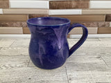 19 oz Purple Crystal Sitting Cat Ceramic Mug