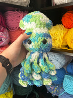 Baby Squid Crochet Plushie - Surf