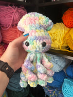 Baby Squid Crochet Plushie - Peace & Love