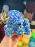 Rift the Octopus - Blue Confetti