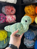 Mini Brontosaurus Crochet Plushie - Fresh Green