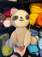 Seth the Sloth Crochet Plushie