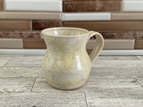 12 oz Micro Pearl Running Cat Ceramic Mug
